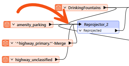 An example of curved connections causing confusion